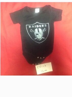 NFL Oakland Raiders baby onesie